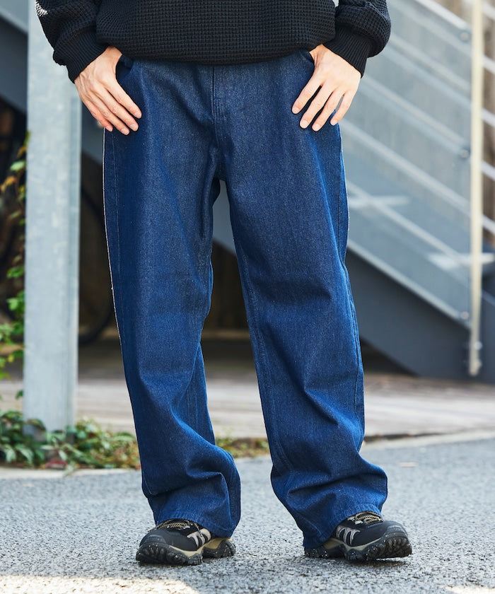 FREAK'S STORE Wide Straight Denim pants 寬版直筒牛仔褲