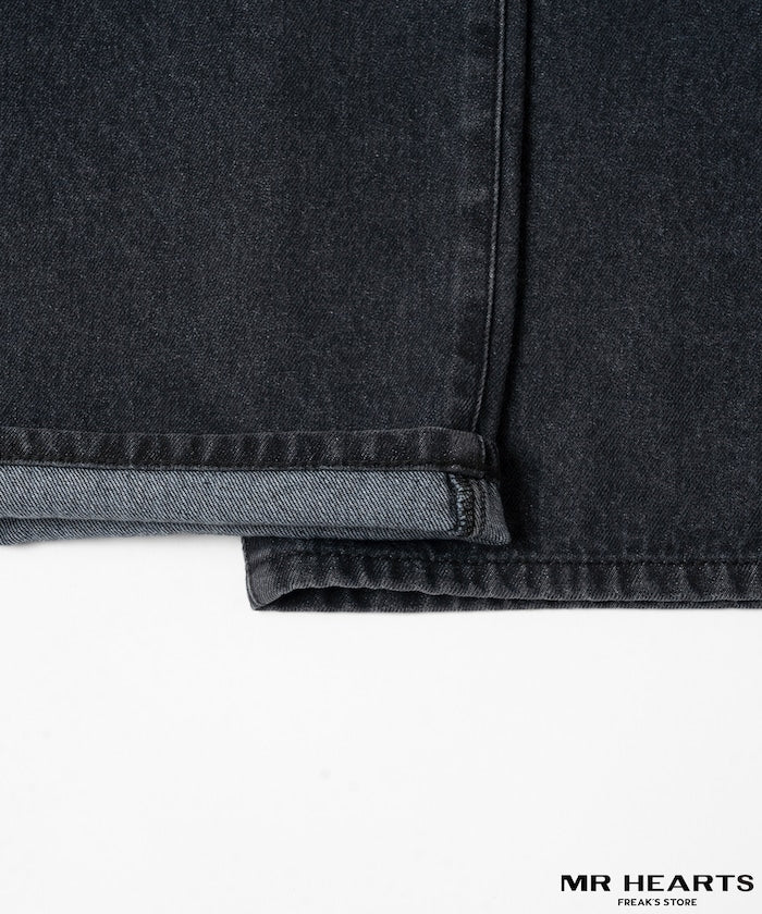 MR HEARTS VINTAGE WASH WIDE STRAIGHT DENIM 復古水洗牛仔褲