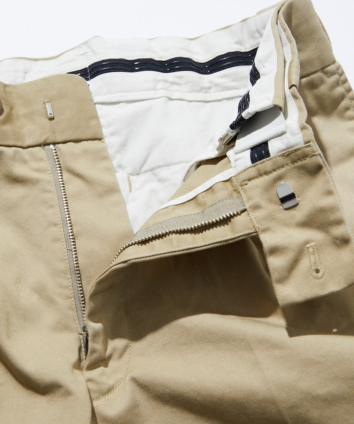CAHLUMN TC Twill 1 Tuck Pants 斜紋布單摺長褲
