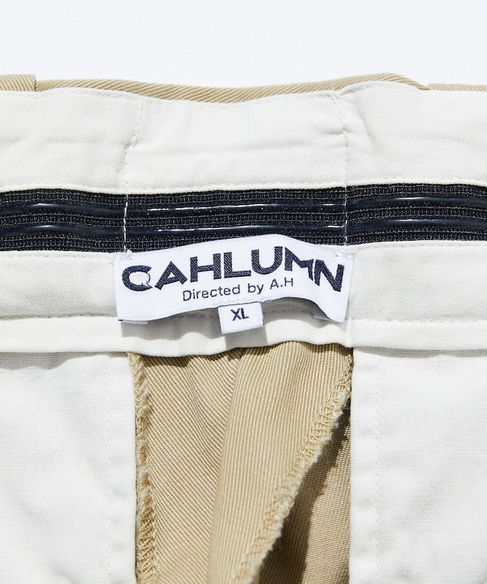 CAHLUMN TC Twill 1 Tuck Pants 斜紋布單摺長褲