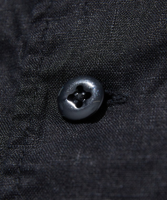 CAHLUMN Linen Baseball Shirt 亞麻短袖棒球衫