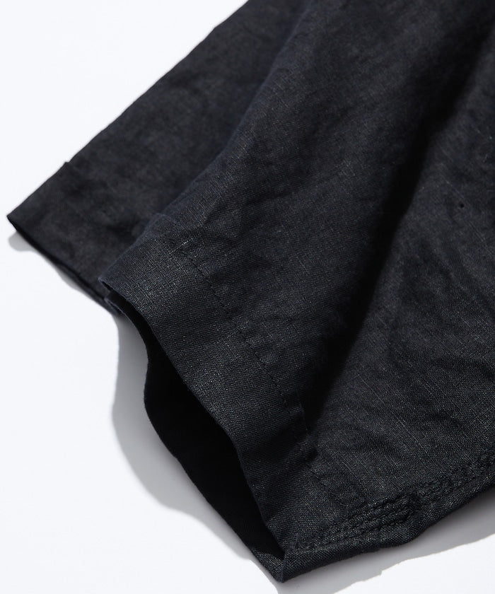 CAHLUMN Linen Baseball Shirt 亞麻短袖棒球衫