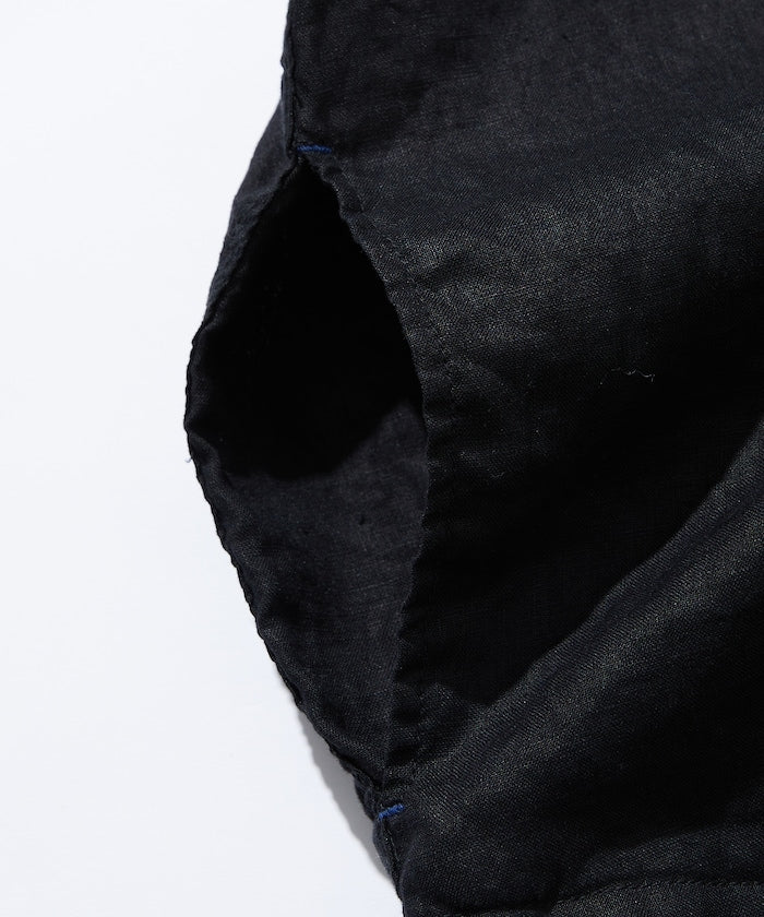CAHLUMN Linen Baseball Shirt 亞麻短袖棒球衫