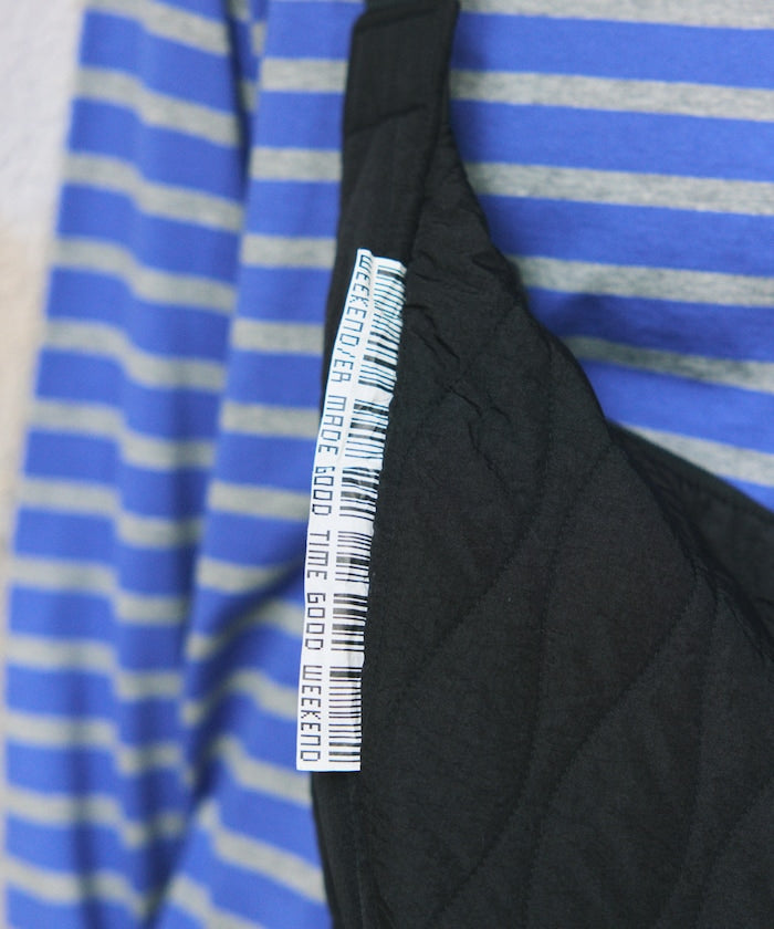 WEEKEND(ER)×FREAK'S STORE 獨家設計半月絎縫斜背包