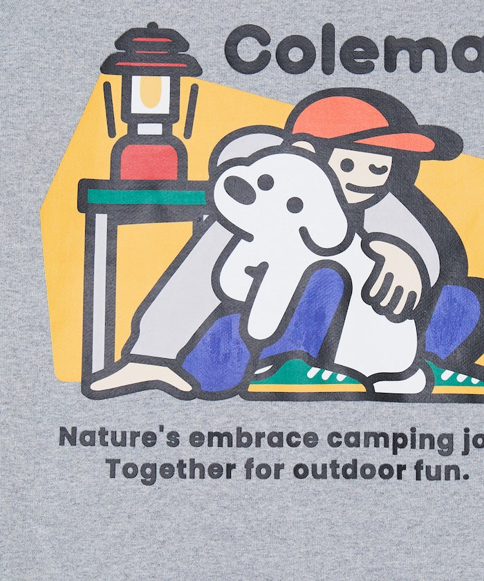 Coleman × Matsui × FREAK'S STORE 聯名款限定圓領大學T-Matsui Hug