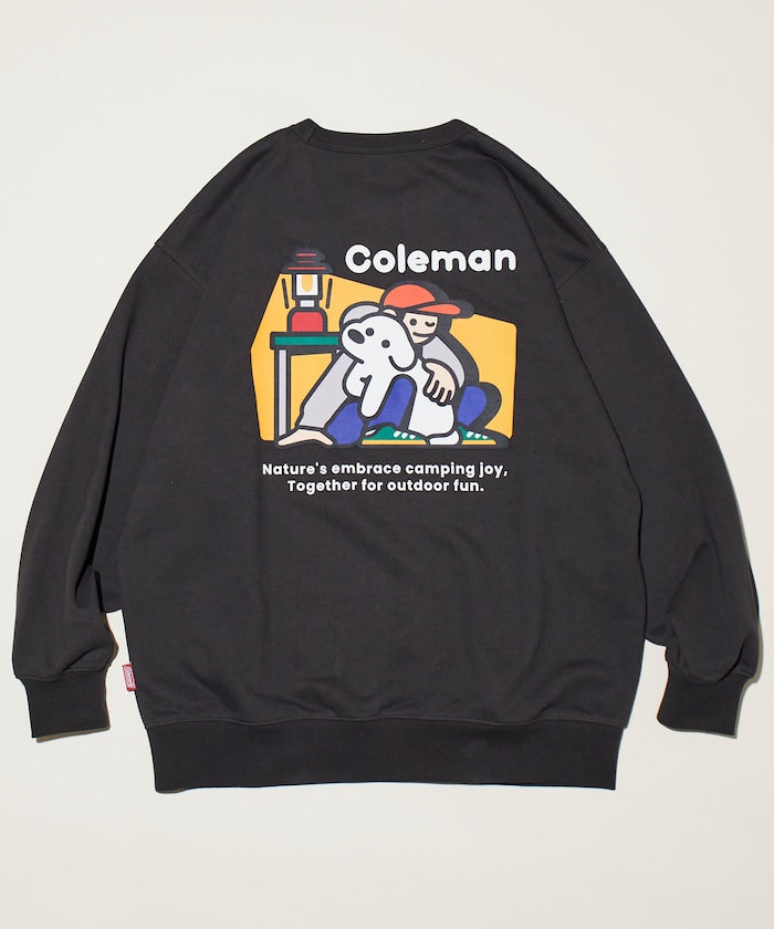 Coleman × Matsui × FREAK'S STORE 聯名款限定圓領大學T-Matsui Hug
