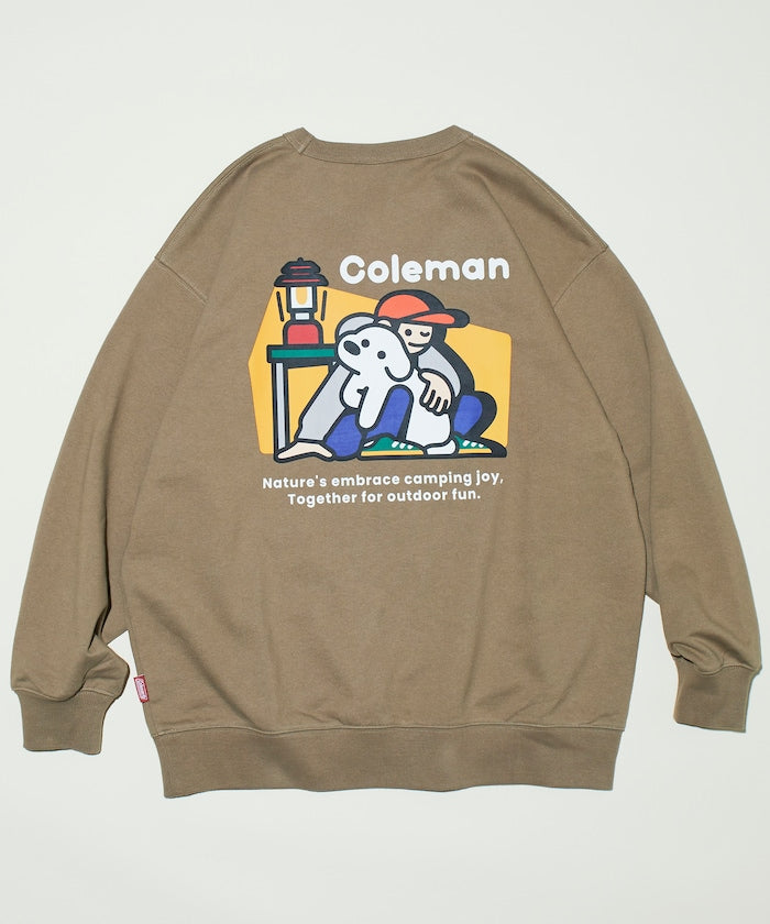 Coleman × Matsui × FREAK'S STORE 聯名款限定圓領大學T-Matsui Hug