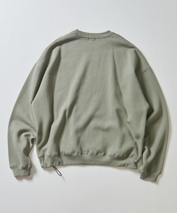 特價 KAVU×FREAK'S STORE 限量寬版圓領抽繩大學T