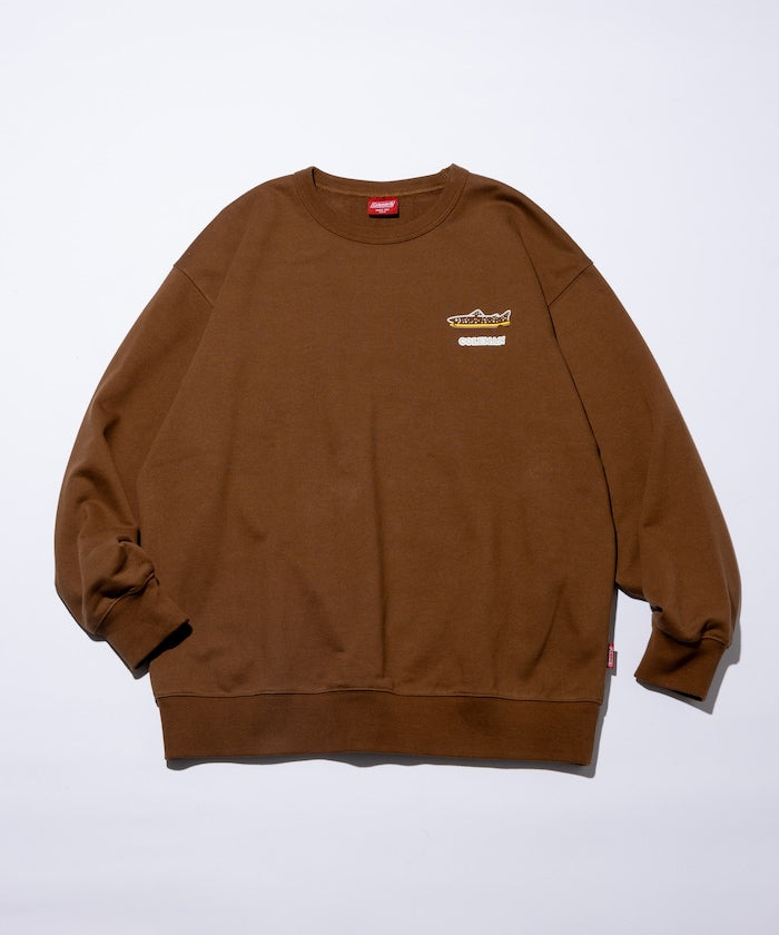 Coleman 獨家設計釣具主題圓領大學T