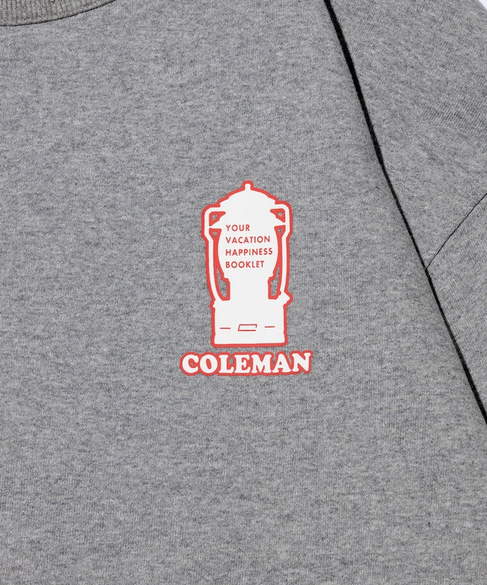 Coleman 獨家設計戶外裝備主題圓領大學T