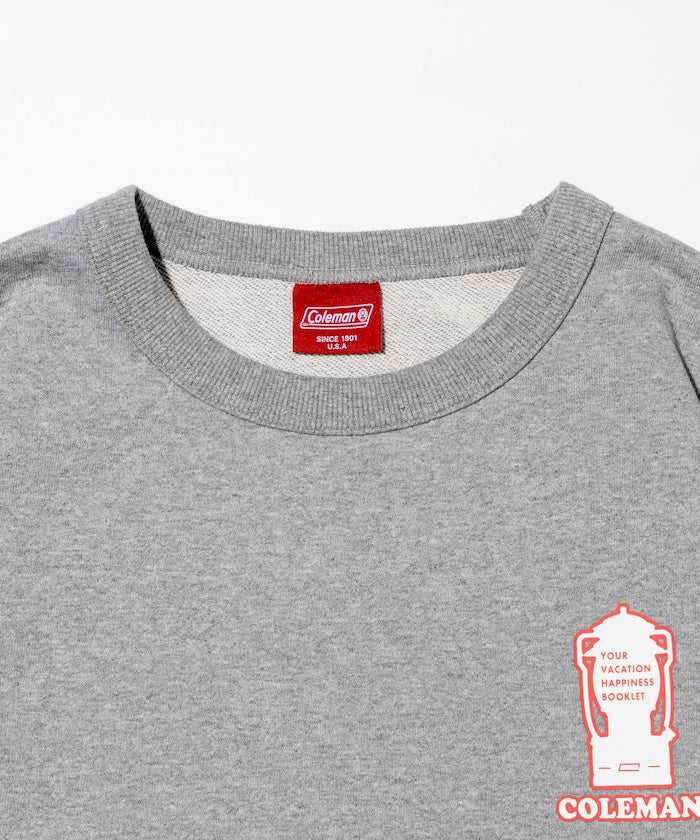 Coleman 獨家設計戶外裝備主題圓領大學T