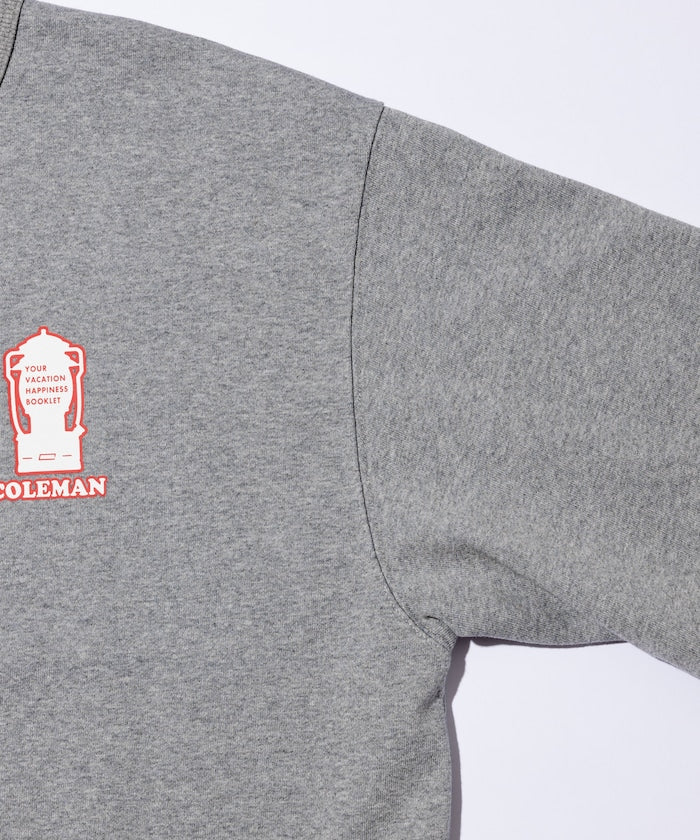 Coleman 獨家設計戶外裝備主題圓領大學T