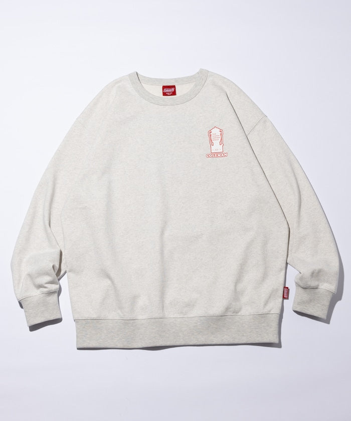 Coleman 獨家設計戶外裝備主題圓領大學T