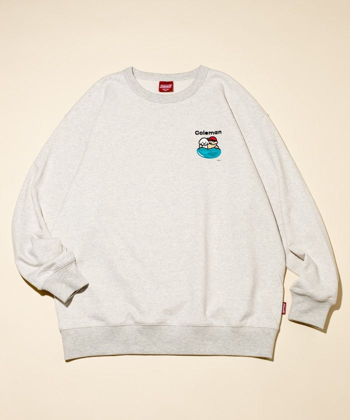 Coleman × Matsui × FREAK'S STORE 聯名款限定圓領大學T-Lake Side Camp