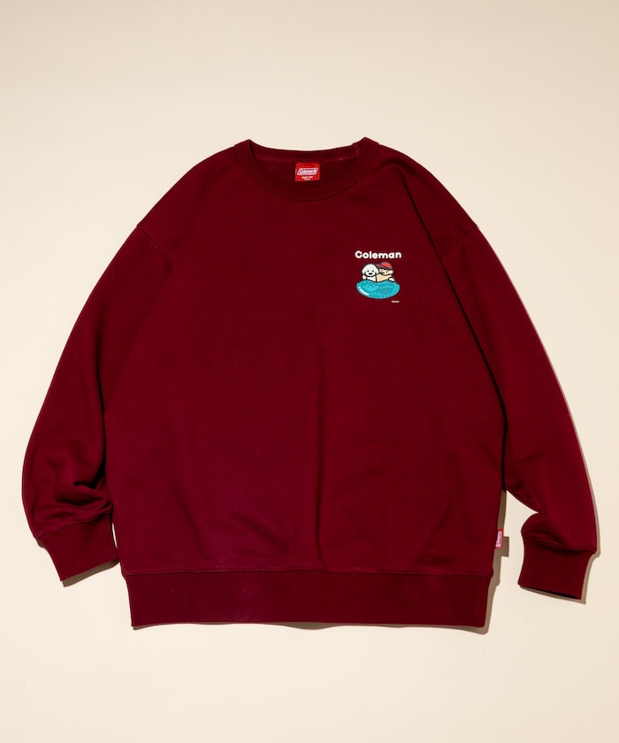 Coleman × Matsui × FREAK'S STORE 聯名款限定圓領大學T-Lake Side Camp