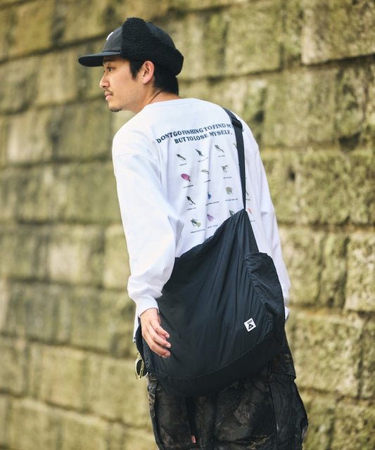 POLeR PACKABLE SHOULDER BAG 獨家設計可折疊收納肩背包