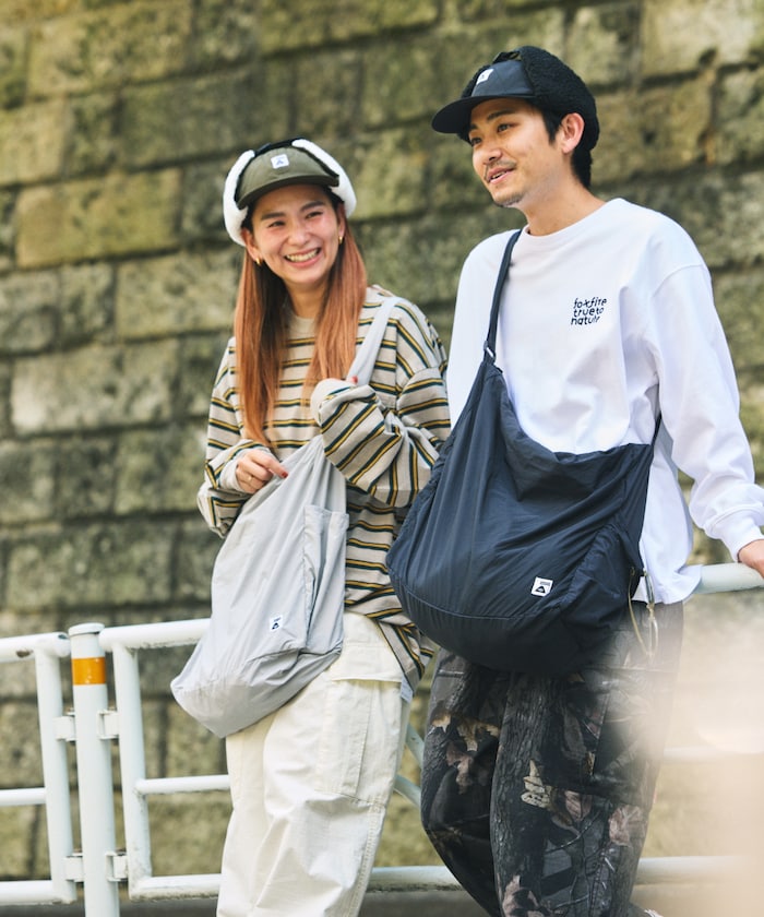 POLeR PACKABLE SHOULDER BAG 獨家設計可折疊收納肩背包