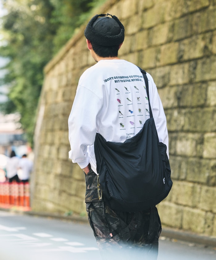 POLeR PACKABLE SHOULDER BAG 獨家設計可折疊收納肩背包