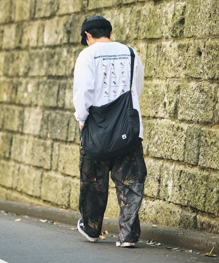 POLeR PACKABLE SHOULDER BAG 獨家設計可折疊收納肩背包