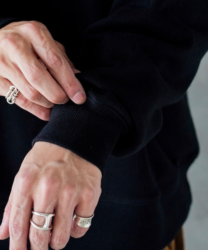 U.S. POLO ASSN. X PUBLUX 獨家設計刺繡Logo加絨圓領大學T