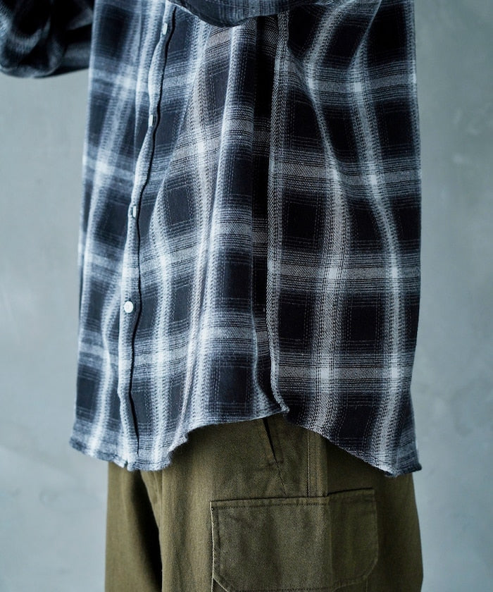 U.S. POLO ASSN. X PUBLUX 獨家設計刺繡Logo格紋襯衫