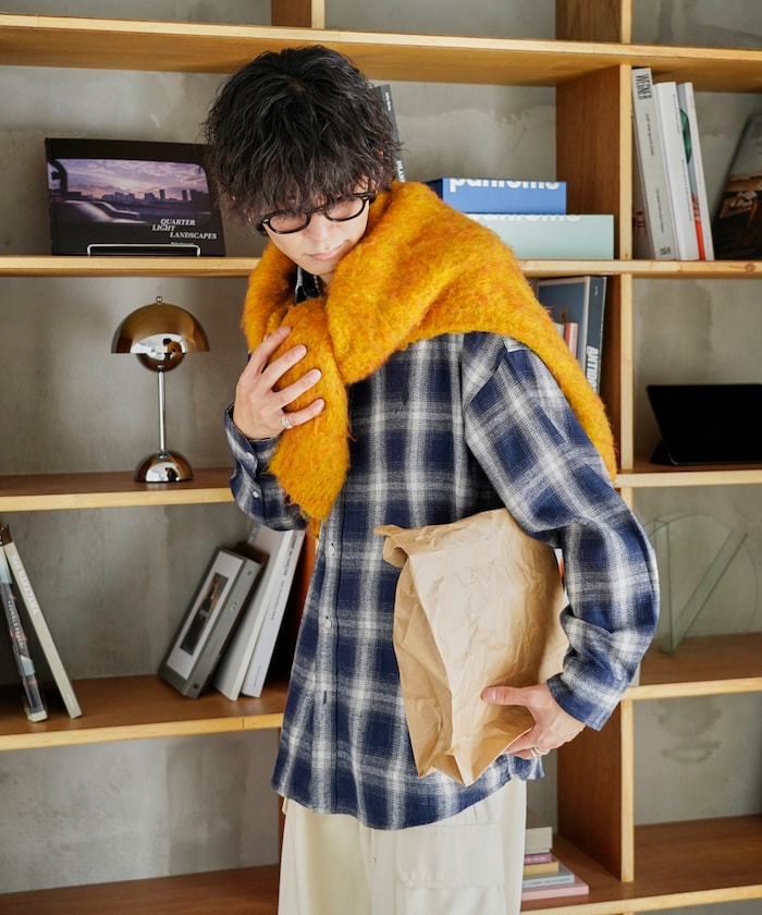 U.S. POLO ASSN. X PUBLUX 獨家設計刺繡Logo格紋襯衫