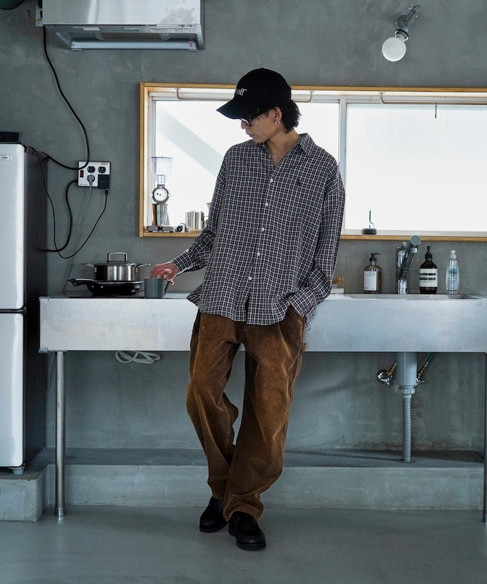 U.S. POLO ASSN. X PUBLUX 獨家設計刺繡Logo格紋襯衫