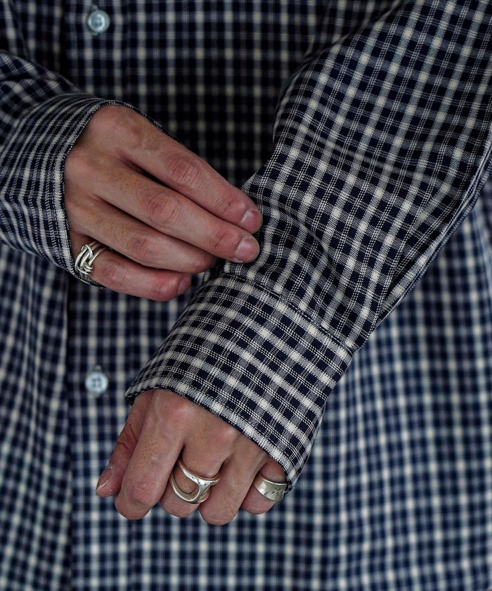 U.S. POLO ASSN. X PUBLUX 獨家設計刺繡Logo格紋襯衫