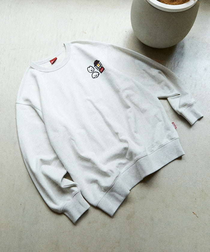 Coleman × Matsui × FREAK'S STORE 聯名款限定圓領大學T-Matsui Hug