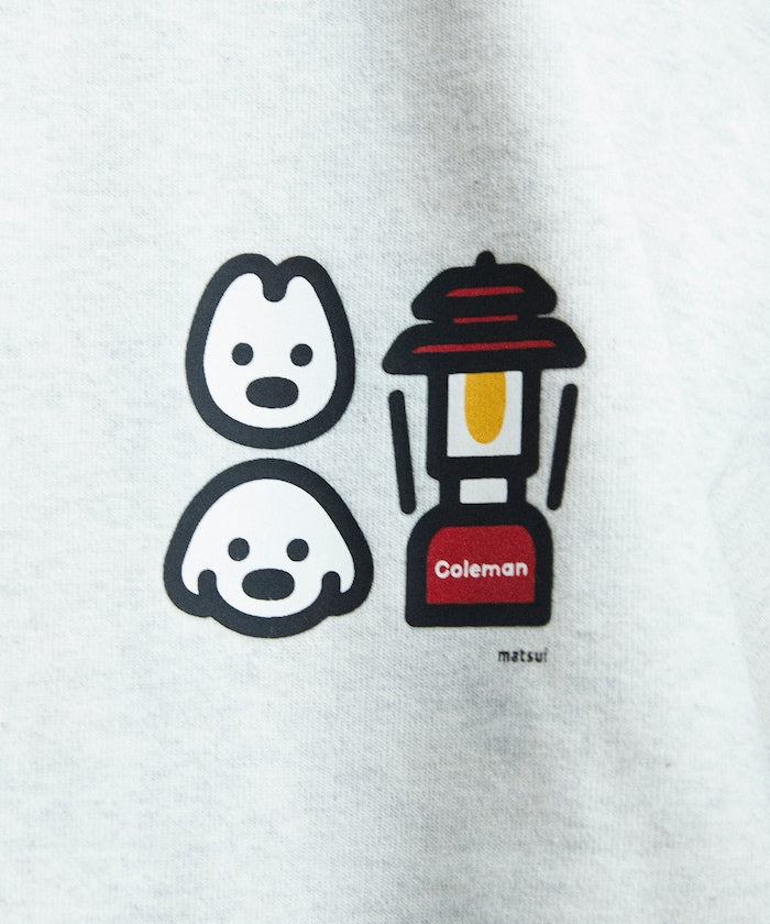 Coleman × Matsui × FREAK'S STORE 聯名款限定圓領大學T-Matsui Hug