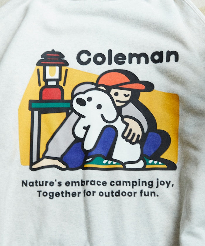 Coleman × Matsui × FREAK'S STORE 聯名款限定圓領大學T-Matsui Hug