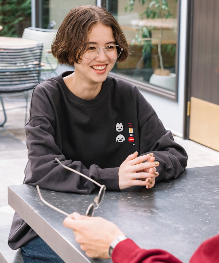 Coleman × Matsui × FREAK'S STORE 聯名款限定圓領大學T-Matsui Hug