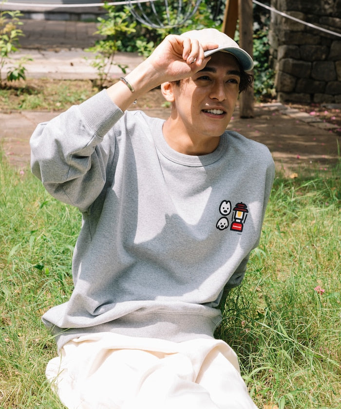 Coleman × Matsui × FREAK'S STORE 聯名款限定圓領大學T-Matsui Hug