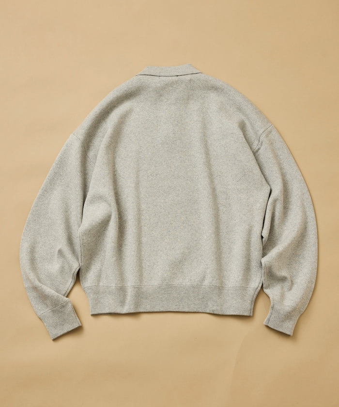 FREAK'S STORE Relax Fit 休閒寬版毛衣質感翻領針織衫