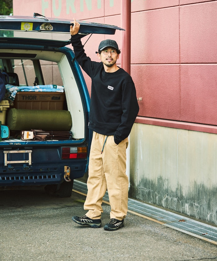 CHUMS×FREAK'S STORE 聯名歷史系列背印圓領大學T