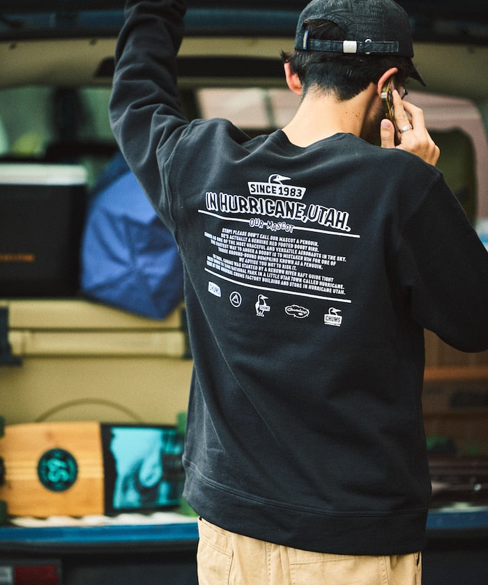 CHUMS×FREAK'S STORE 聯名歷史系列背印圓領大學T