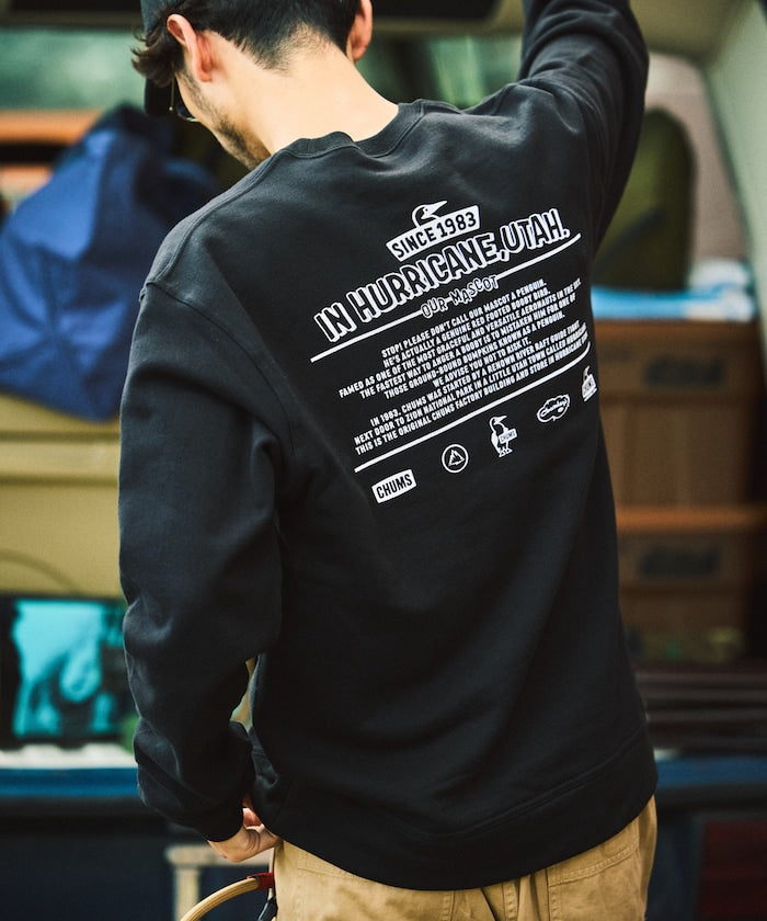 CHUMS×FREAK'S STORE 聯名歷史系列背印圓領大學T