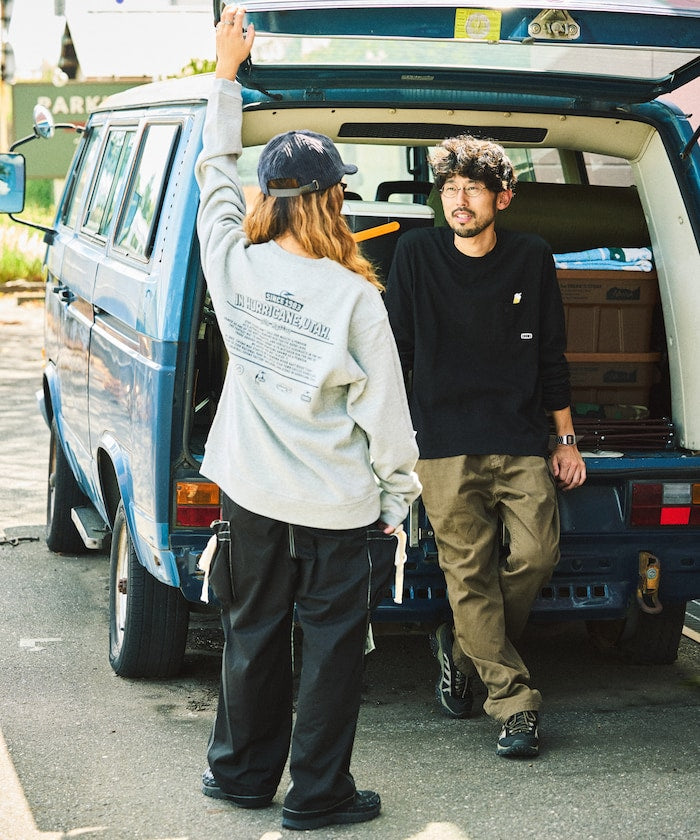 CHUMS×FREAK'S STORE 聯名歷史系列背印圓領大學T