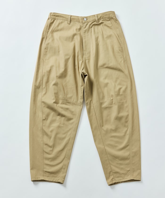 FREAK'S STORE Wide silhouette curved Pants 寬版錐形褲