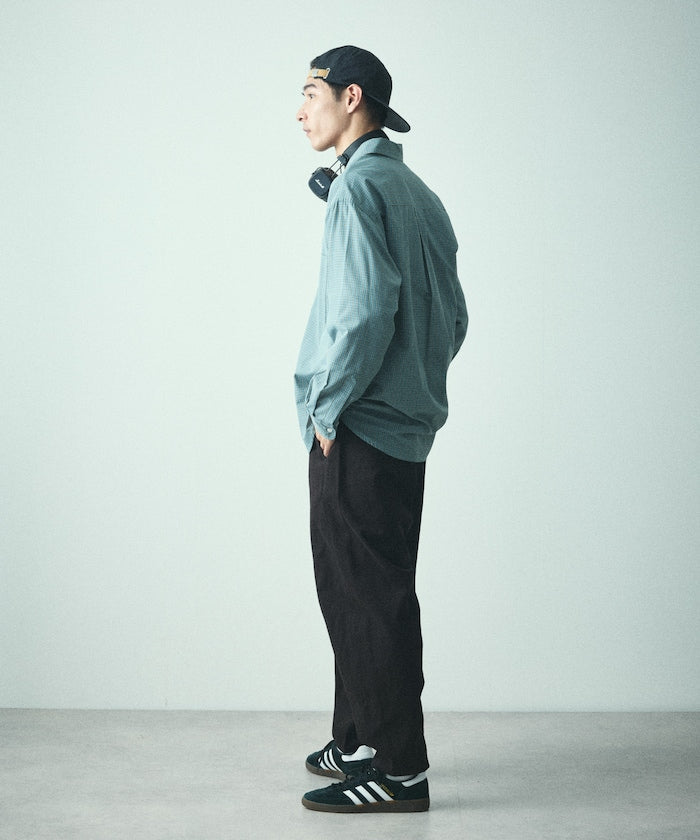 FREAK'S STORE Wide silhouette curved Pants 寬版錐形褲