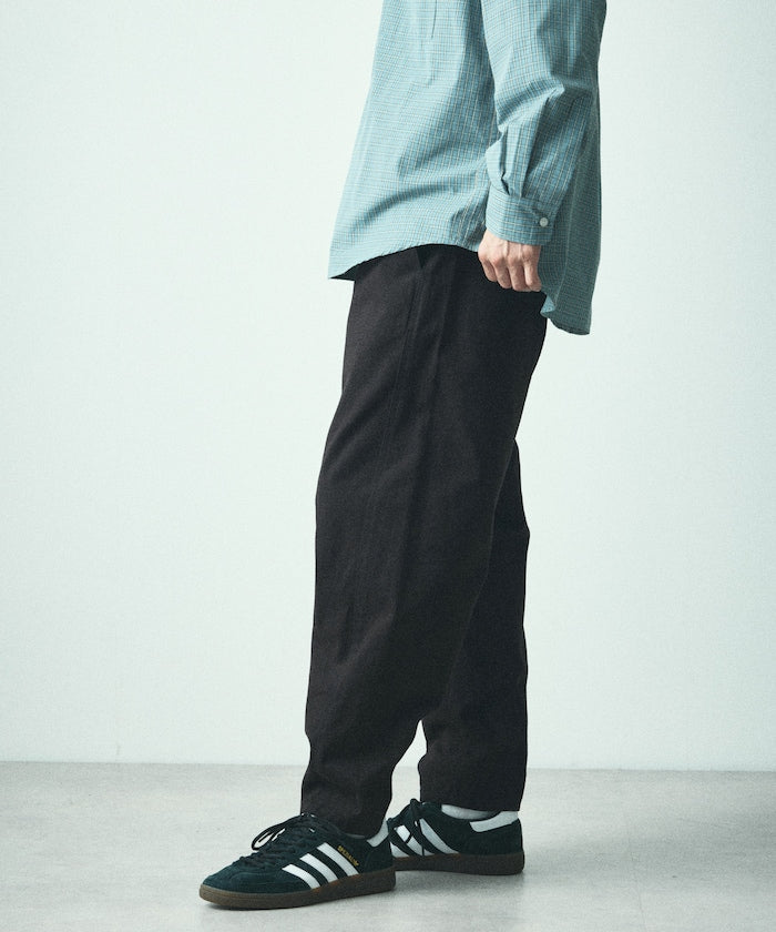 FREAK'S STORE Wide silhouette curved Pants 寬版錐形褲