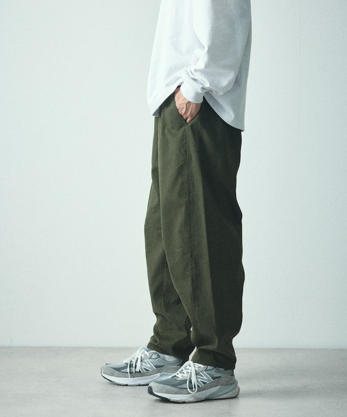 FREAK'S STORE Wide silhouette curved Pants 寬版錐形褲