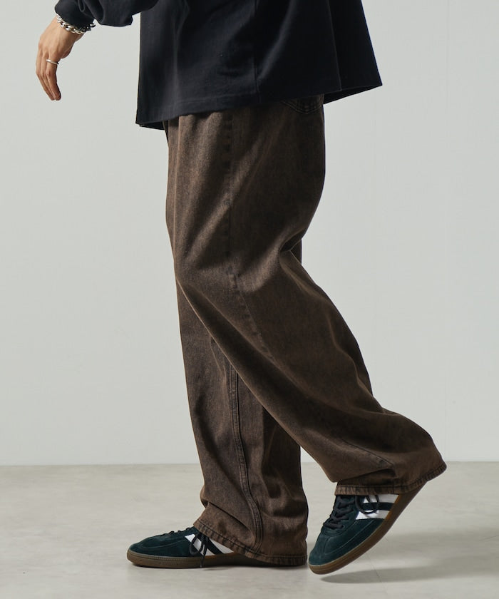 FREAK'S STORE Wide Straight Denim pants 寬版直筒牛仔褲
