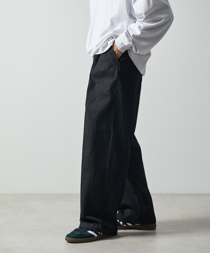 特價 FREAK'S STORE 半寬版休閒牛仔西裝褲