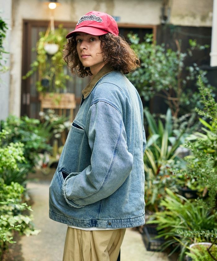 特價 FREAK'S STORE 燈芯絨領牛仔外套