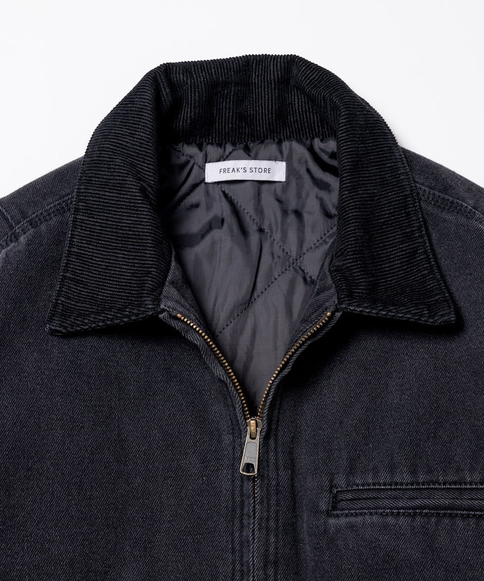 特價 FREAK'S STORE 燈芯絨領牛仔外套