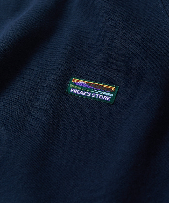 FREAK'S STORE 寬版簡約Logo抽繩大學T