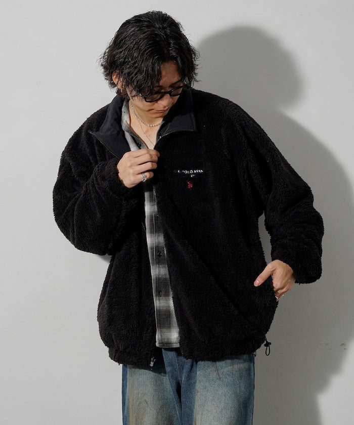 U.S. POLO ASSN. X PUBLUX 獨家設計雙面穿尼龍裡毛夾克外套