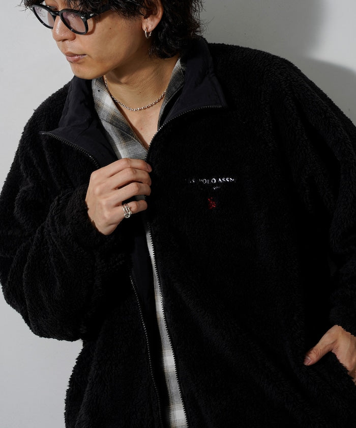 U.S. POLO ASSN. X PUBLUX 獨家設計雙面穿尼龍裡毛夾克外套