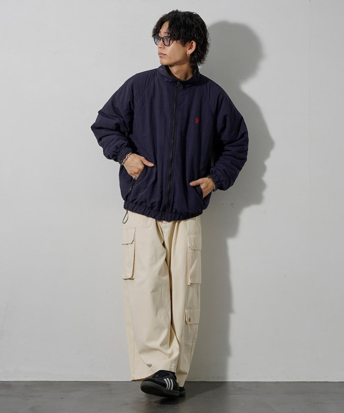 U.S. POLO ASSN. X PUBLUX 獨家設計雙面穿尼龍裡毛夾克外套